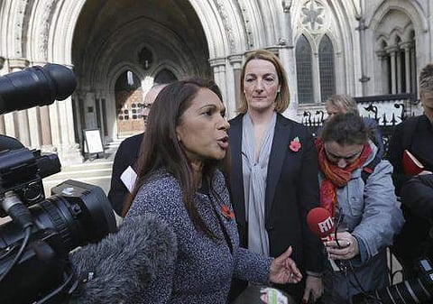 Financial entrepreneur Gina Miller, one of the claimants who challenged plans for Brexit. (Photo | AP)