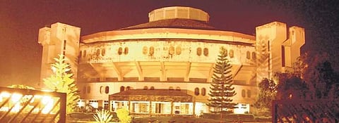 Jawaharlal Nehru Indoor Stadium in Cuttack ( Photo | EPS )