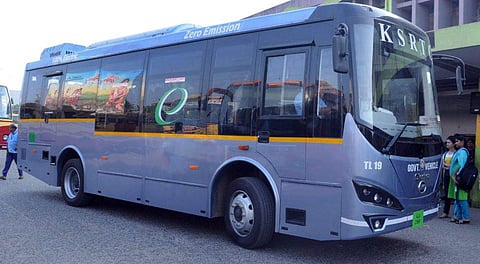 A KSRTC bus ( Photo | A Sanesh, EPS)