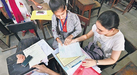 Despite steep cut-offs, DU colleges have drawn admission seekers in big numbers this year| express