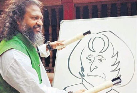 Artist who is fast and furious on cartoons