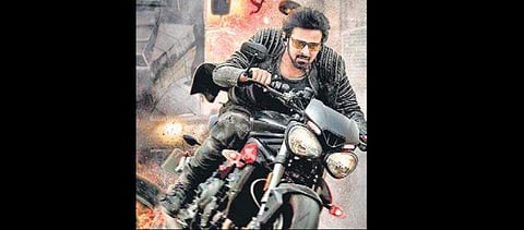 A still from the film Saaho