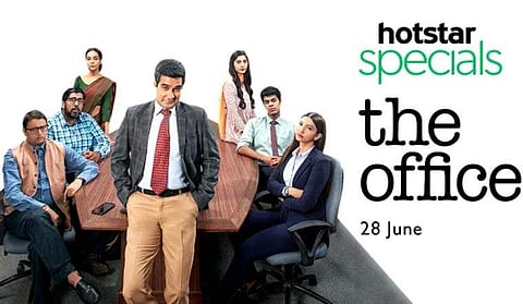 The Hindi office poster. (Photo | Twitter)