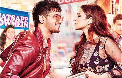 A still from the film, Jabariya Jodi.
