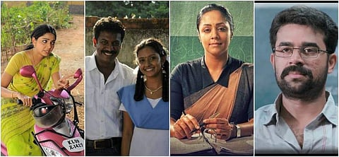 'Raatchasi' sees Jyothika play Geetha Rani, a government school teacher who questions the establishment, and who strives to make the school better and more accessible to kids below the poverty line. Here are 5 other movies from Tamil and Malayalam that fa