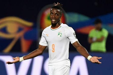 Gunners' reported £40 million bid for Wilfried Zaha has been rejected by Crystal Palace. | AFP