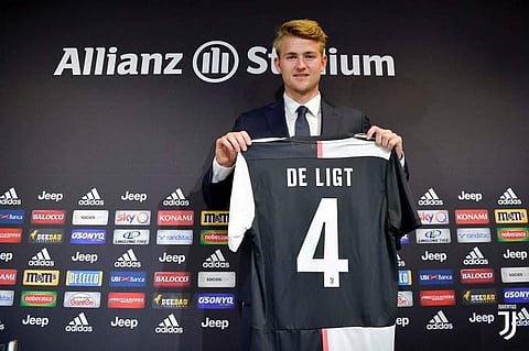 Matthijs de Ligt. (Photo | Twitter/Juventus)