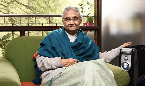 Former Delhi Chief Minister and Congress leader Sheila Dikshit passed away in Delhi on Saturday. She was 81. (Photo | PTI)