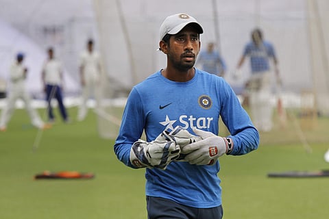 Indian cricketer Wriddhiman Saha (File | AP )