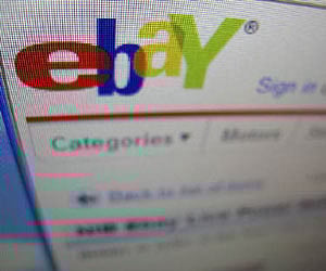 A photograph of a computer screen showing the website eBay is shown here (File photo/Reuters)