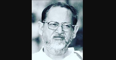 Former Lok Sabha MP and Communist thinker A K Roy. (Photo | Twitter)