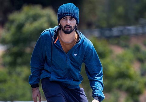 A still from Shane Nigam-starrer 'Ullasam'.