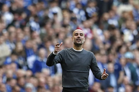 Manchester City manager Pep Guardiola. (File Photo | AP)