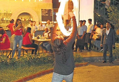 JP Nagar is now abuzz with places like Uru Park (top) and Brahma Brews