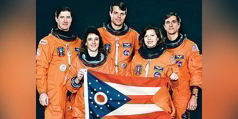 The ‘All-Ohio’ shuttle crew