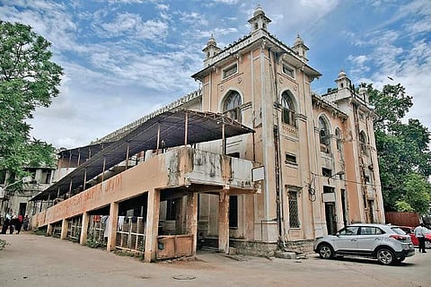 The Government Ayurveda Hospital at Charminar is being shifted to Erragadda | EPS, Vinay Madapu)