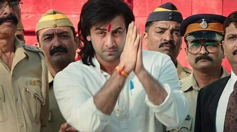Ranbir Kapoor in 'Sanju' (Photo | YouTube Screengrab)