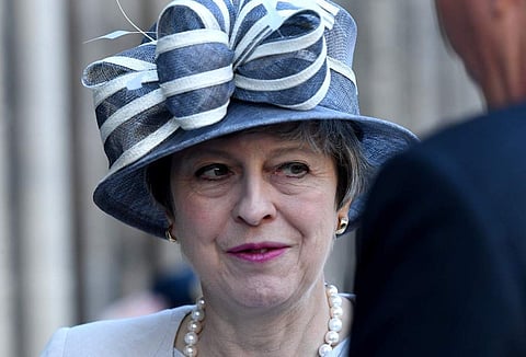 Outgoing British Prime Minister Theresa May (File photo | AFP)