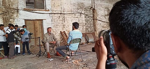 The film crew is shooting the trailer which will be out in a month | Express