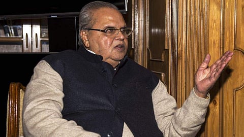 Jammu and Kashmir Governor Satya Pal Malik (File Photo | PTI)