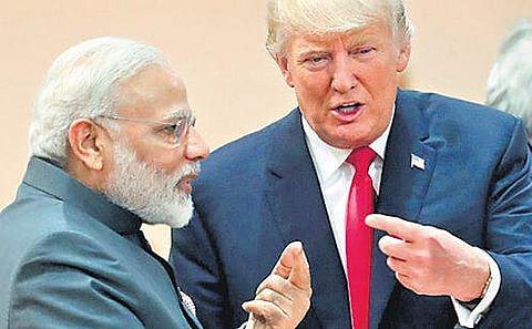 Modi with Trump