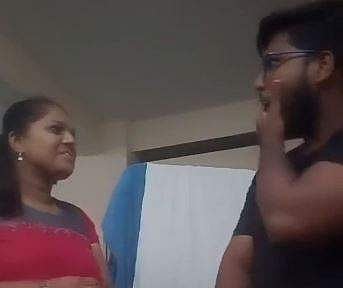 The two persons were physiotherapy students of Sadhana College of Physiotherapy and Zen Vocational College. (Video Screengrab)