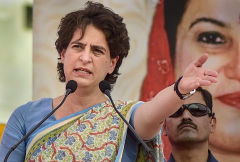 Congress General Secretary Priyanka Gandhi Vadra (File Photo | PTI)