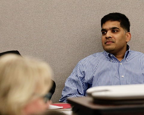 Wesley Mathews sits in a courtroom during hearing at the Henry Wade Juvenile Justice Building in Dallas. ( File Photo | AP)