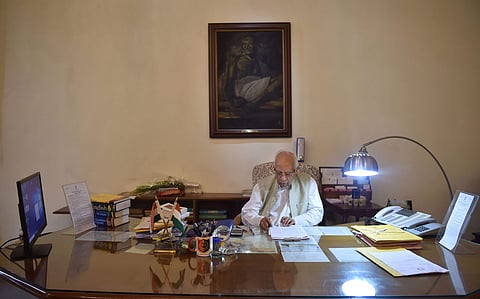 Outgoing West Bengal governor Keshari Nath Tripathi. | PTI