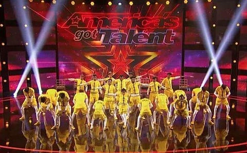 Mumbai-based dance group 'V Unbeatable'.