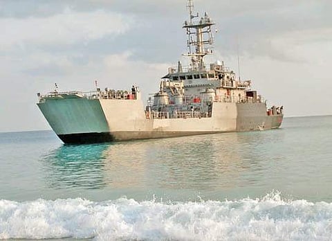 Indigenously built Landing Craft Utility (LCU) MK IV class ships ‘LCU L56'