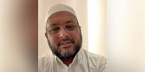 Screengrab of the latest video released by IMA mastermind Mansoor Khan. (Photo | YouTube)