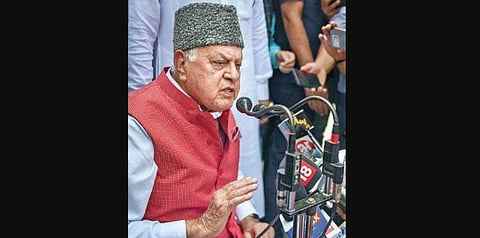 National Conference president Farooq Abdullah (File Photo)