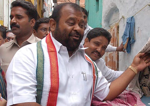 Congress leader and minister in erstwhile Andhra Pradesh government M Mukesh Goud (File Photo | EPS, Suresh)