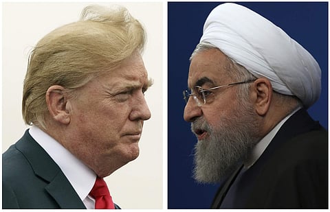 US President Donald Trump and Iranian President Hassan Rouhani (File | AP)