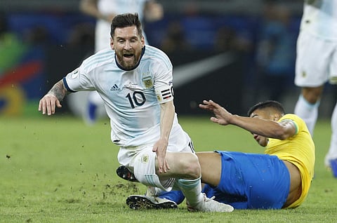 Brazil without Neymar has proved to be better than Argentina with Lionel Messi as they progressed into the summit clash of Copa America 2019. (Photo | AP)