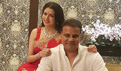 Bhagyashree with husband Himalaya Dasani. (File Photo | Facebook)
