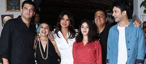 'The Sky Is Pink' wrap up photo. (Priyanka Chopra, Instagram)