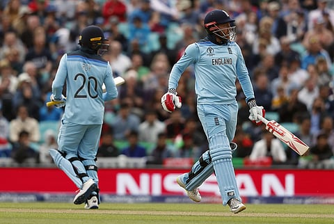 England openers Jason Roy and Jonny Bairstow (File Photo | AP)