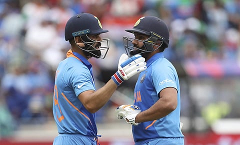 Rohit scored his fourth century of the tournament | AP