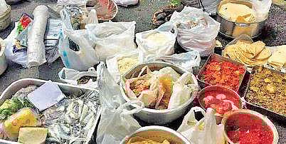 Stale food was seized during an inspection. Image used for representation.