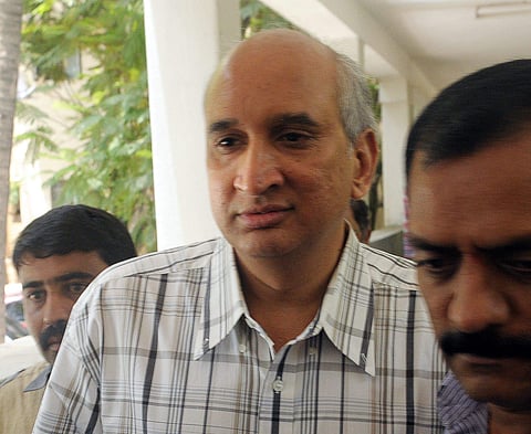 Nimmagadda is accused in a case related to Vodarevu- Nizampatnam Port and Industrial Corridor Project, which is a joint venture with Ras Al Khaimah. (File photo | EPS)