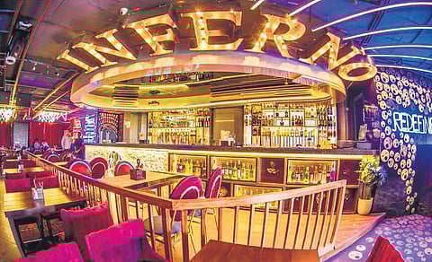 The brightly-lit interiors of Inferno seem quite welcoming