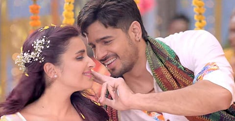 Siddharth Malhotra and Parineeti Chopra in Jabariya Jodi. (Screengrab)