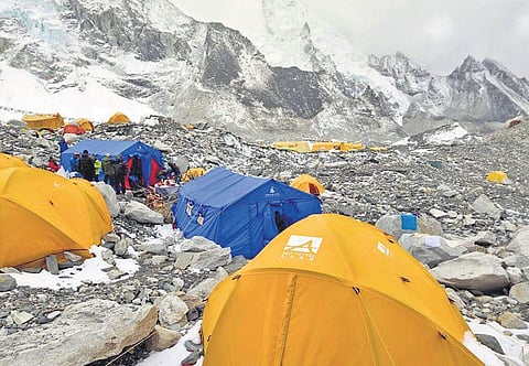 View at Everest Base Camp