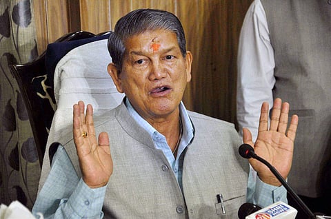 Former Uttrakhand Chief Minister Harish Rawat (File | PTI)