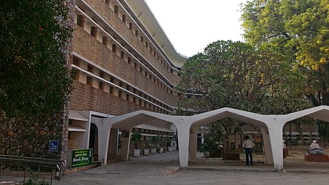 Rabindra Bhawan, Delhi, the headquarters which houses the Sangeet Natak Akademi, Lalit Kala Akademi and Sahitya Akademi. 