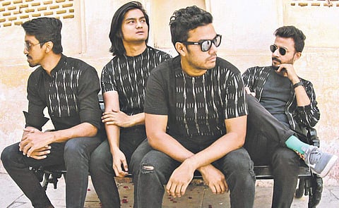 Band members of Aswekeepsearching