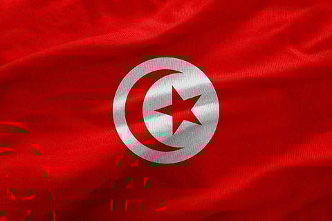 Image of Tunisia flag used for representational purpose