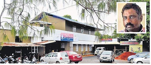 Nedumkandam police station, where Raj Kumar (inset) was brutally tortured | Shiyami